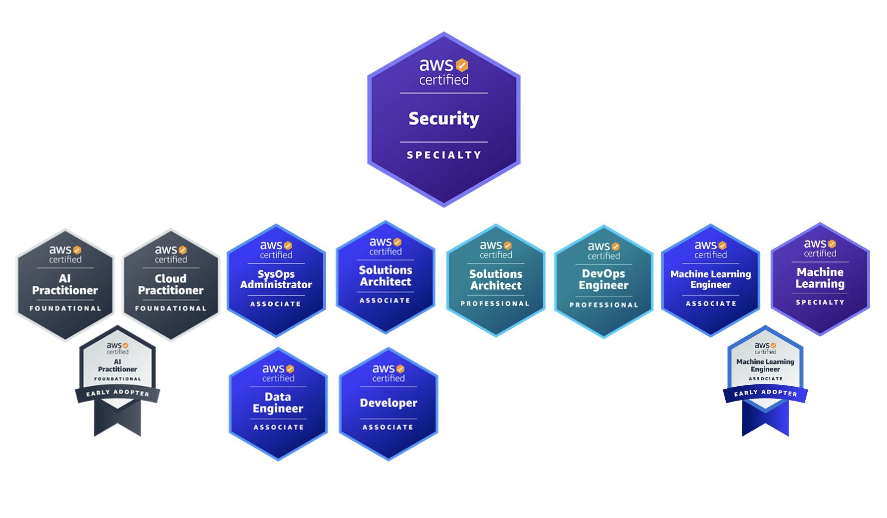 AWS Certification Badges